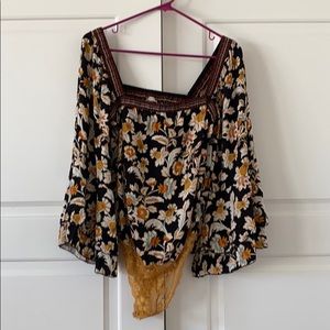 Free People bodysuit